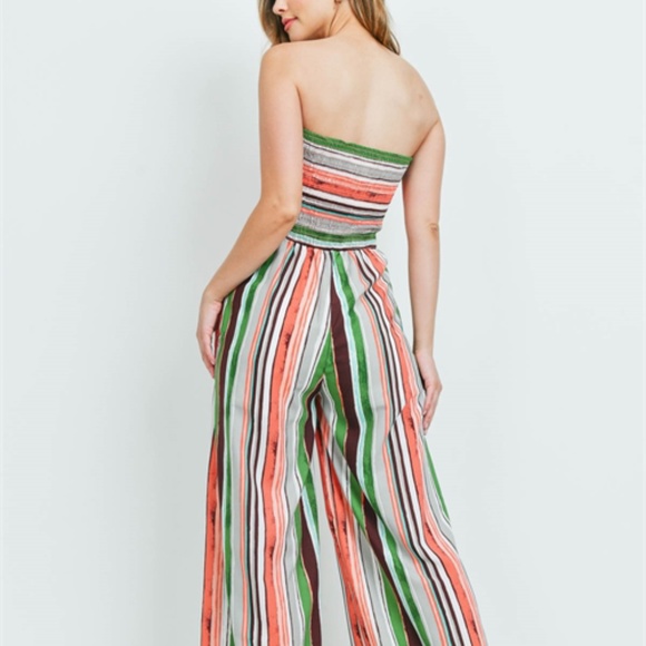 Striped Jumpsuit - Picture 4 of 10
